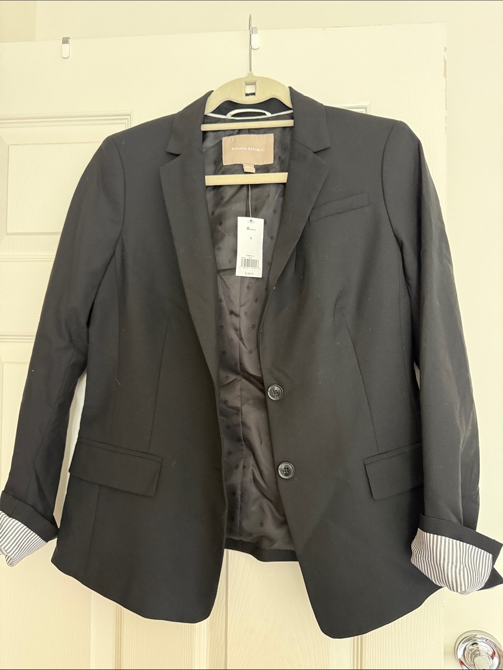 NWT Banana Republic Black Women's Tailored Blazer